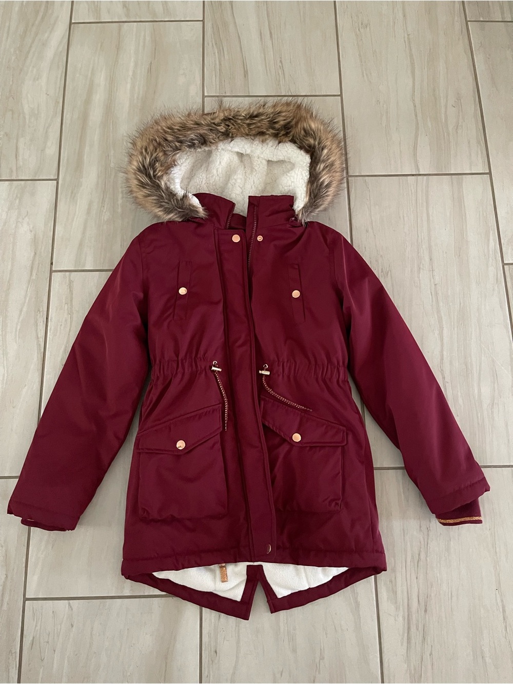 Girls Parka Winter Jacket